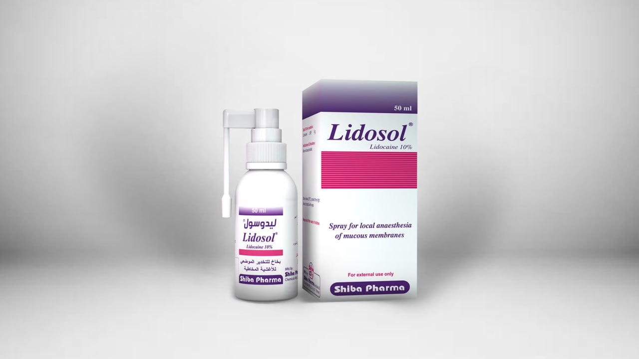 Lidosol Spray 50 ml/ ليدوسول بخاخ ٥٠مل